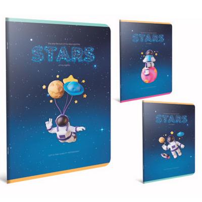 Gıpta Stars Karton Kapaklı Defter A4 Büyük 60 Yaprak Kareli