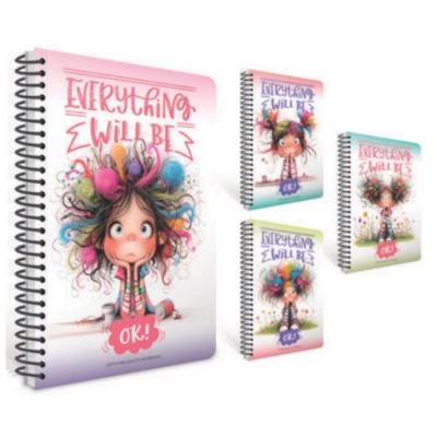 Gıpta Everything Spiralli Defter A4 Büyük 80 Yaprak Çizgili