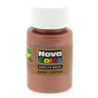 Nova Color Akrilik Ahşap Boyası 30Cc Bakır