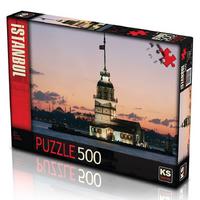 Ks Games 500 Parça Puzzle 11099 İstanbul Kız Kulesi