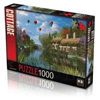 Ks Games 1000 Parça Puzzle 11272 The Old River Cottage