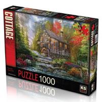 Ks Games 1000 Parça Puzzle 11356 The Old Wood Mill