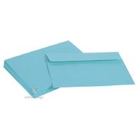 Doğan Buklet Tipi Renkli Mektup Zarfı 11,4X16.2 80Gr 25'Li Paket Mavi