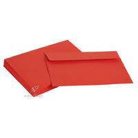 Doğan Buklet Tipi Renkli Mektup Zarfı 11,4X16.2 80Gr 25'Li Paket Kırmızı