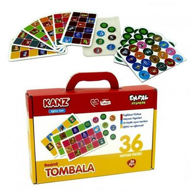 Kanz 30850 Eğitici Resimli Çocuk Tombalası