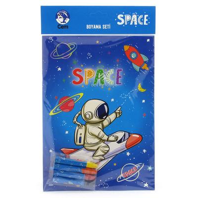 Dolphin Space Spc-386 Boyama Kitabı Seti