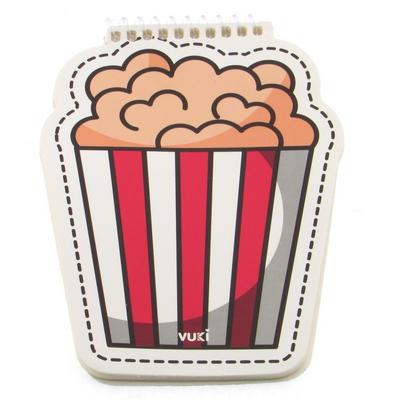 Vuki 0106-11 Şekilli Spiralli Not Defteri Fast Food (Adet)