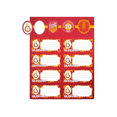 Tmn Galatasaray 463640 Okul Etiketi 3'Lü