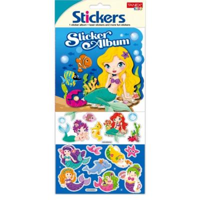Tanex Kids Tnx-25481 My Sticker Album Deniz Kızı