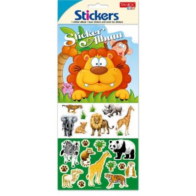 Tanex Kids Tnx-25482 My Sticker Album Aslan