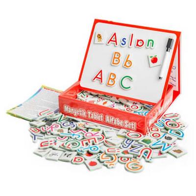 Diy Toy Manyetik Tablet Alfabe Seti Ve Yazı Tahtası
