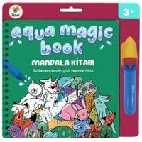Lino Aqua Magic Book Su İle Renklendirilen Sihirli Boyama Kitabı Mandala