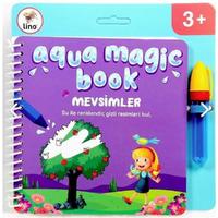 Lino Aqua Magic Book Su İle Renklendirilen Sihirli Boyama Kitabı Mevsimler