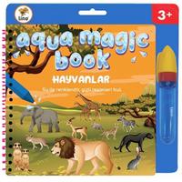 Lino Aqua Magic Book Su İle Renklendirilen Sihirli Boyama Kitabı Hayvanlar