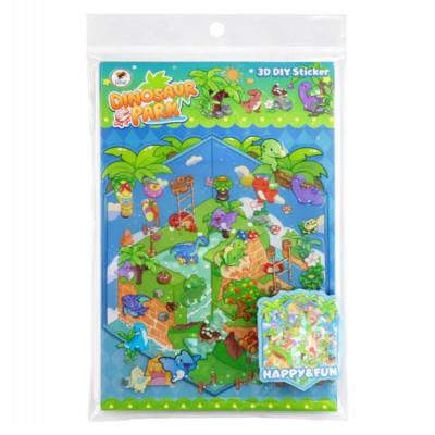 Lino Ls-803 Arka Planlı Sticker Dinazor
