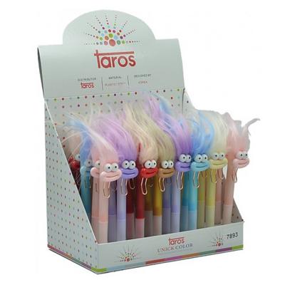 Taros 7893 İğne Uçlu Jel Kalem Happy Monster (Adet)