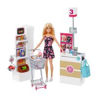 Barbie Frp01 Barbie Süpermarkette Oyun Seti