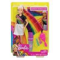 Barbie Fxn96 Gökkuşağı Renkli Saçlar