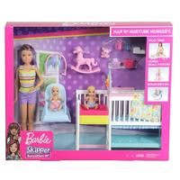 Barbie Gfl38 Skipper Bebek Bakıcısı Uyku Eğitimi Oyun Seti