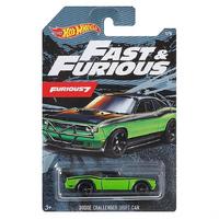 Hot Wheels Fast&Furious Furious 7 1/5 Dodge Challenger Drift Car