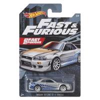 Hot Wheels Fast&Furious 2 Fast 2 Furious 3/5 Nissan Skyline Gt-R (Bnr34)