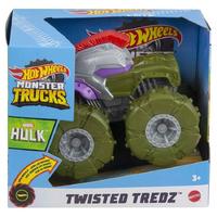 Hot Wheels Monster Trucks Twisted Tredz 1:43 Çek Bırak Hulk