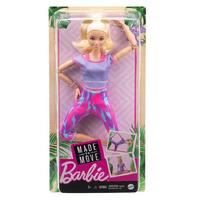Barbie Gxf04 Sonsuz Hareket Bebeği Desenli