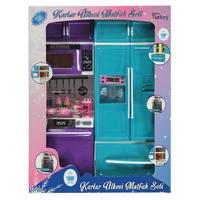 Oydaş Karlar Ülkesi Mutfak Seti Buzdolabı & Bulaşık Makinesi