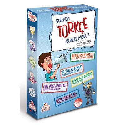 Genç Nesil - Süleyman Ezber - Burada Türkçe Konuşuyoruz 9+ Yaş 5 Kitap Set