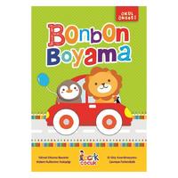Bıcırık Çocuk Bonbon Boyama Kitabı Renkli Örnekli