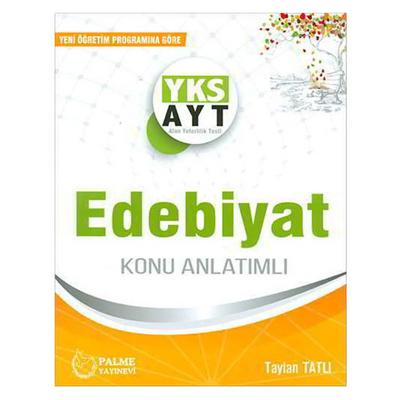 Palme Konu Anlatımlı Yks Ayt Edebiyat