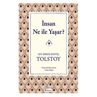 Koridor - Lev Nikolayeviç Tolstoy - İnsan Ne İle Yaşar Cilt Bezli Kapak