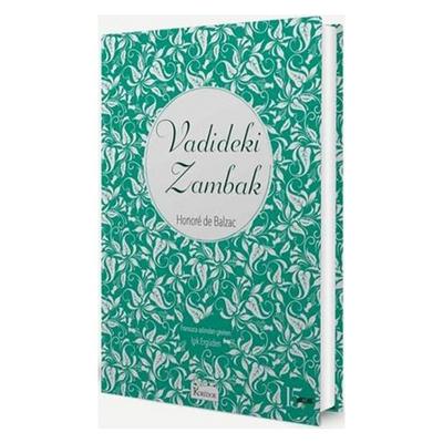 Koridor - Honore De Balzac - Vadideki Zambak Cilt Bezli Kapak