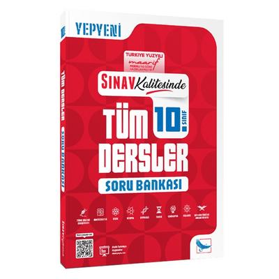 Sınav Soru Bankası 10.Sınıf Tüm Dersler Sınav Kalitesinde