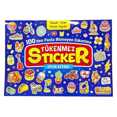 Bıcırık Çocuk Tükenmez Sticker Kitabı