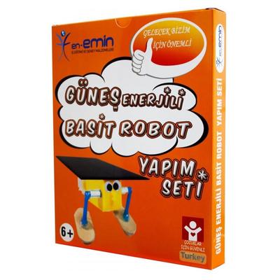 Güneş Enerjili Basit Robot Yapım Seti