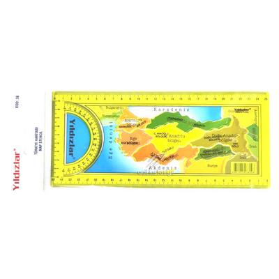 Yıldızlar 038 Türkiye Harita Şablonu