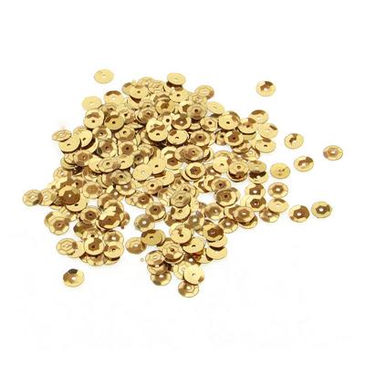 Elişi Pulu 6Mm 3Gr Paket Koyu Gold