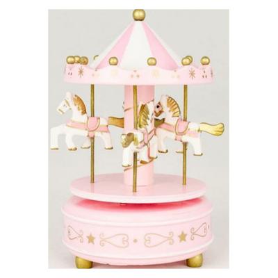 Kembs 8857 Kurmalı Müzikli Atlı Karınca Pastel Pembe