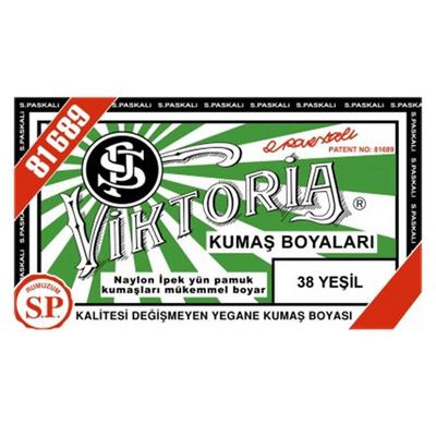 Viktoria Toz Kumaş Boyası 12Gr 38 Yeşil