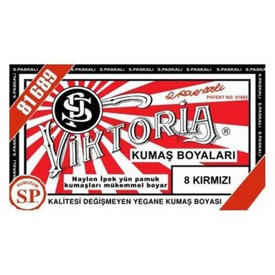 Viktoria Toz Kumaş Boyası 12Gr 8 Kırmızı