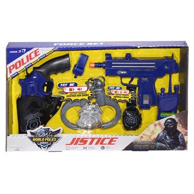 Special Force Polis Seti Sesli Ve Işıklı Çift Silahlı