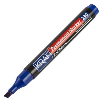 Kraf 230 Koli Kalemi Permanent Marker Kesik Uçlu