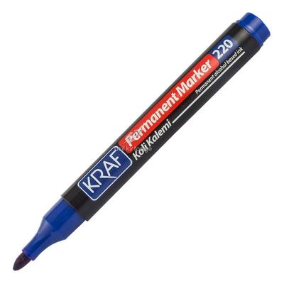 Kraf 220 Koli Kalemi Permanent Marker Yuvarlak Uçlu