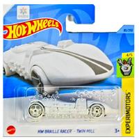 Hot Wheels 2023 Experimotors 4/5 Hw Braille Racer - Twin Mill