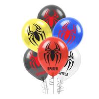Balon 12 İnch 30Cm 10'Lu Paket Baskılı Spider
