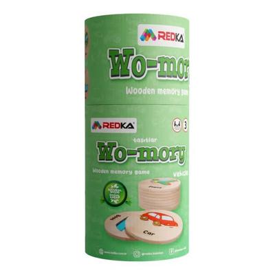 Redka Wo-Mory Ahşap Eşleştirme Kartları Taşıtlar