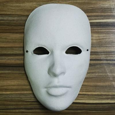 Boyama Maskesi Kağıt Karton Maske Model 3