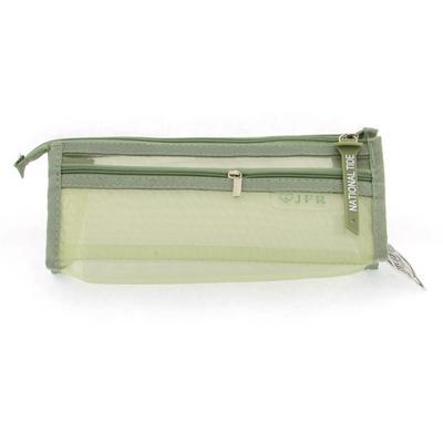 Dk 6661 File Kalem Çantası Çift Gözlü Yeşil