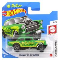 Hot Wheels 2021 Mattel Games 4/5 55 Chevy Bel Air Gasser